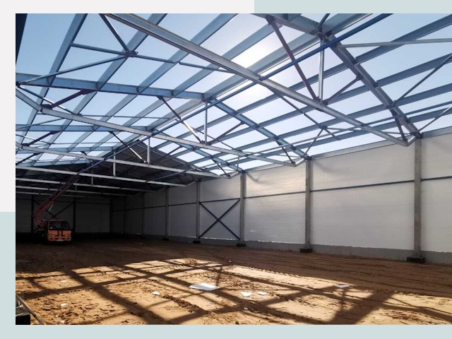 Строительство сенохранилищ в Апшеронске