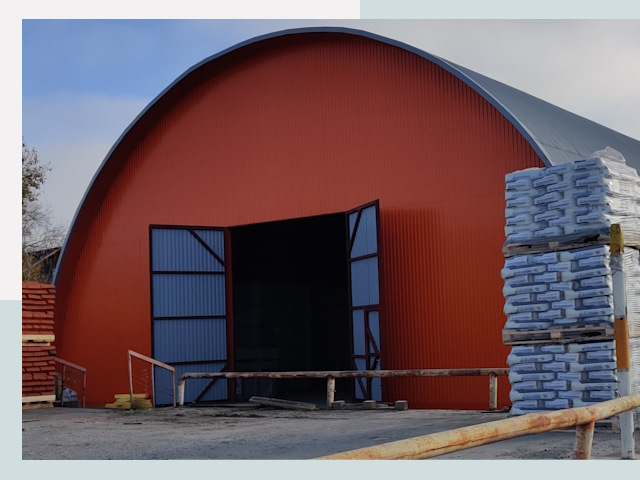 Полукруглые ангары по цене от 615 руб. в Апшеронск