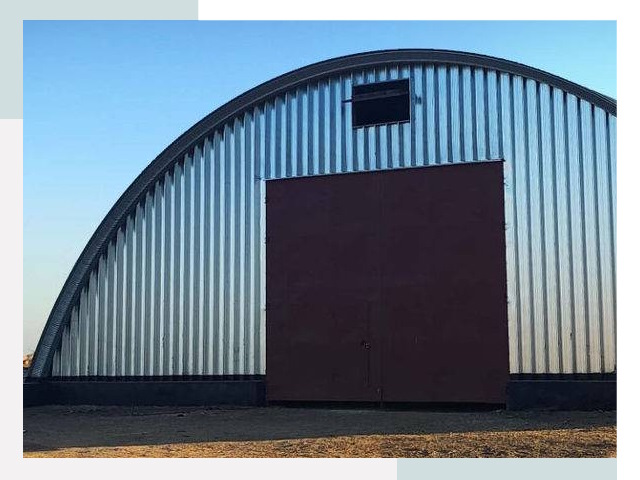 Бескаркасные ангары в Апшеронске