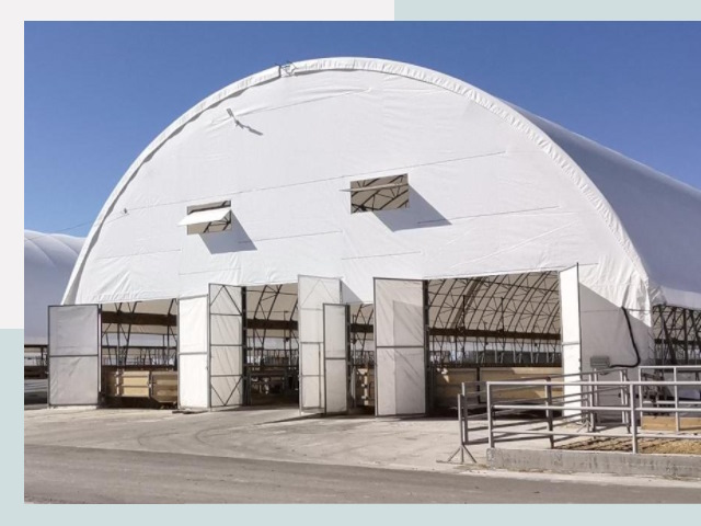 Тентовые ангары по цене 615 руб. в Апшеронск