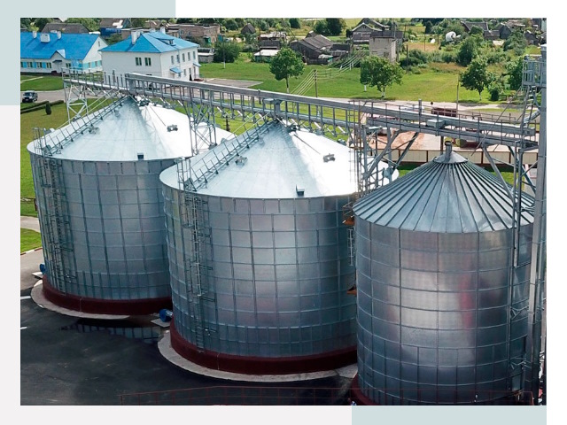 Металлические силосы в Апшеронске