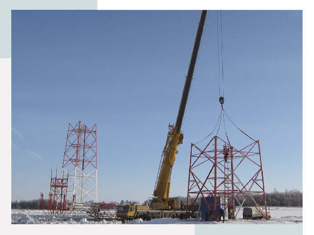 Монтаж вышек связи в Апшеронске