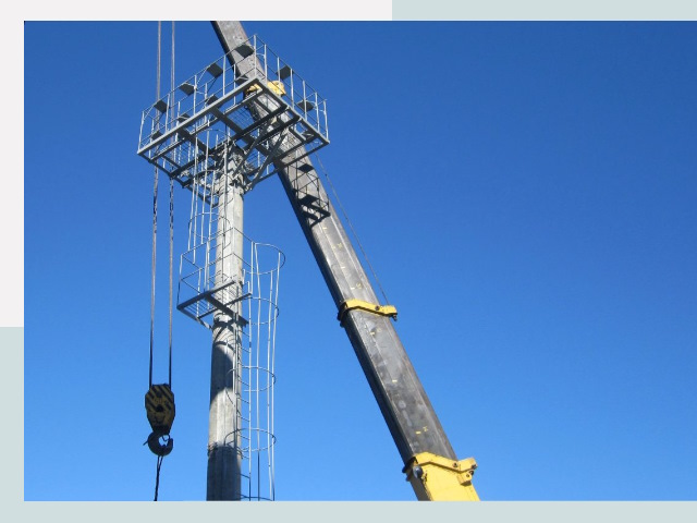 Монтаж осветительных мачт в Апшеронск от 615 руб.