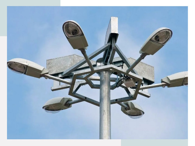 Монтаж осветительных мачт в Апшеронске