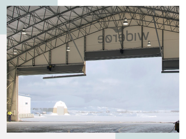 Ворота для ангаров в Апшеронске