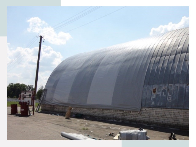 Ремонт ангаров в Апшеронске