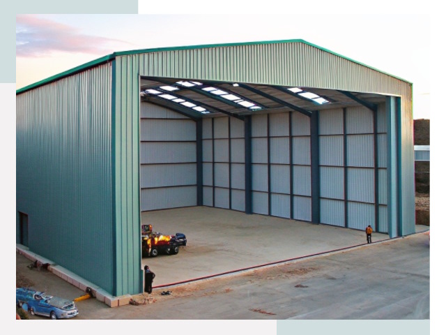 Строительство ангаров в Апшеронске